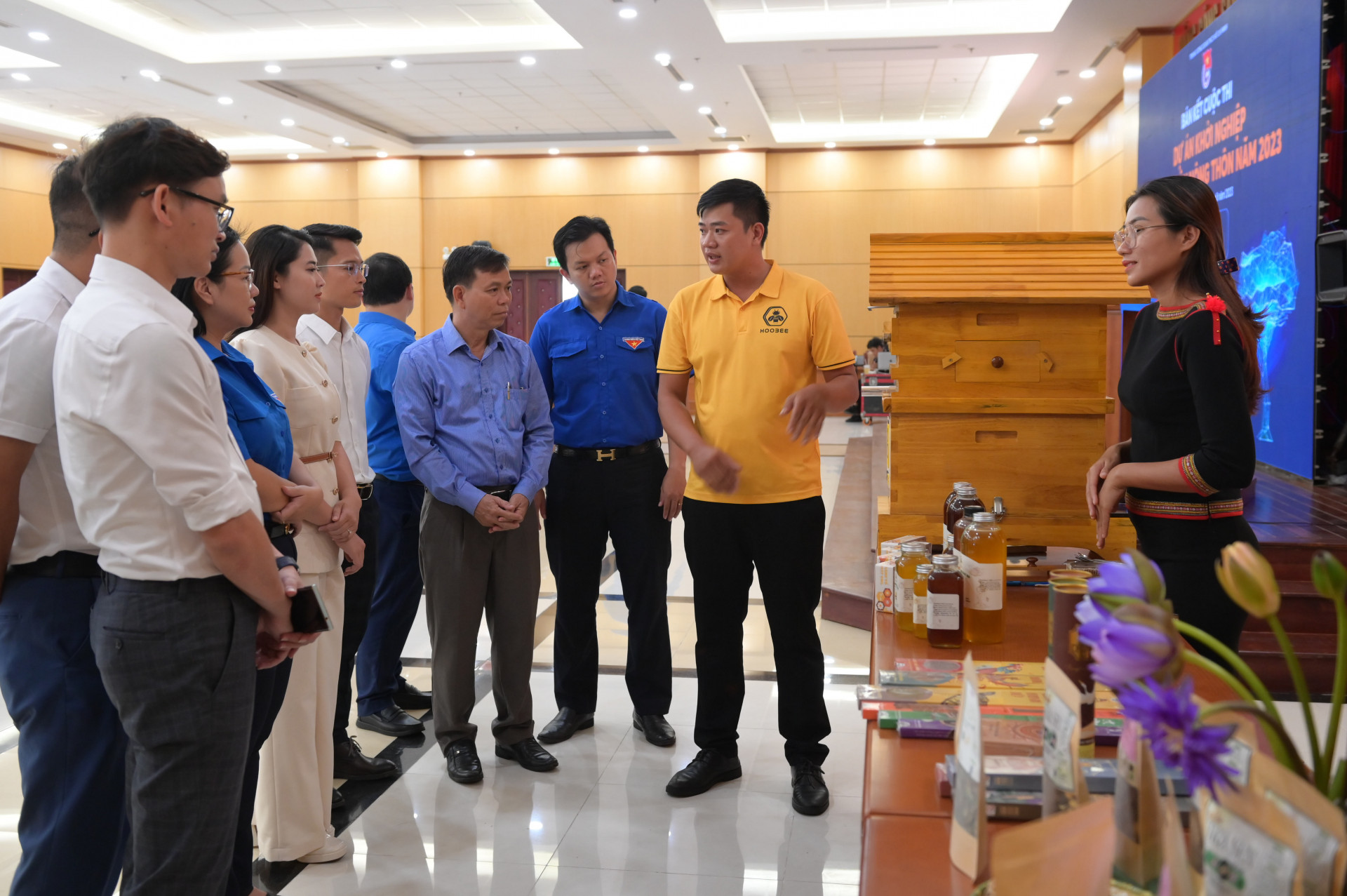 Các dự án khởi nghiệp tham gia vòng bán kết cuộc thi "Dự án khởi nghiệp thanh niên nông thôn năm 2023"<br>khu vực miền Trung vừa được Trung ương Đoàn tổ chức tại Nha Trang.