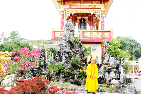 Một góc chùa Minh Quang Thiện Phước