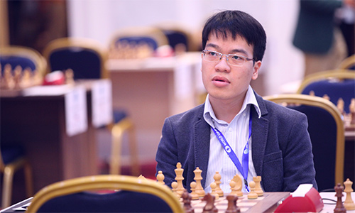 Quang Liêm chiến thắng nhờ chiến thuật táo bạo, nhưng hợp lý. Ảnh: Chess Daily.
