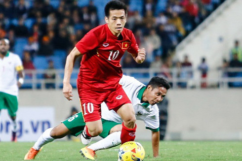 Nguyễn Văn Quyết là cầu thủ chơi tốt nhất của đội tuyển Việt Nam trong trận đấu với đội tuyển Campuchia.