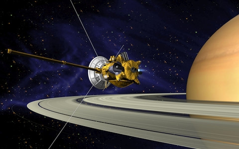 Tàu vũ trụ Cassini. Ảnh: NASA