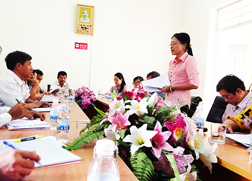 Hội Liên hiệp Phụ nữ tỉnh giám sát việc thực hiện Nghị quyết 11 của Bộ Chính trị về công tác phụ nữ thời kỳ đẩy mạnh công nghiệp hóa, hiện đại hóa đất nước tại huyện Cam Lâm