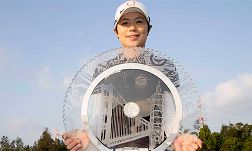 Ji Eun-hee thể hiện phong độ đỉnh cao để đoạt danh hiệu LPGA thứ ba trong sự nghiệp. Ảnh: LPGA Tour.