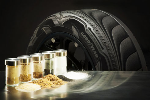  Goodyear sẽ dử dụng tro, trấu để sản xuất lốp trong tương lai