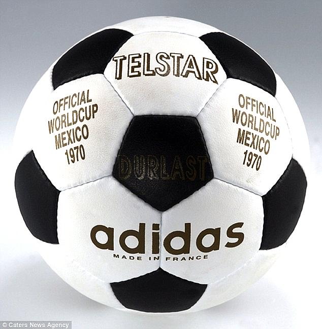 Trái bóng được dùng ở World Cup 1970.