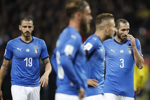 Đội tuyển Italia đã có một trận thi đấu đáng thất vọng trước đội tuyển Thụy Điển.