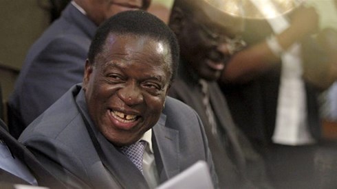 Ông Emmerson Mnangagwa. (Ảnh: Philimon Bulawayo/Reuters)