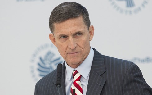 Tướng Flynn, cựu cố vấn an ninh quốc gia cho Tổng thống Mỹ Trump. Ảnh: CNN.