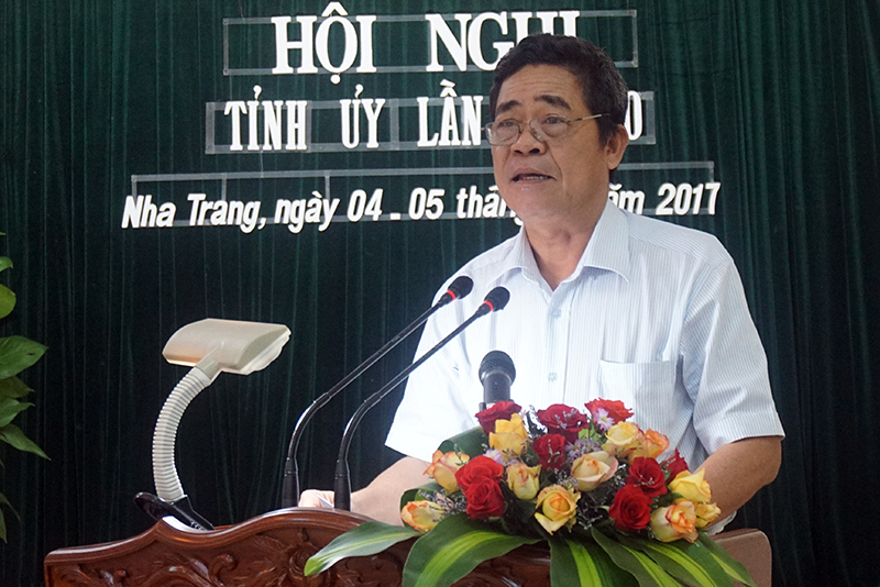 Ông Lê Thanh Quang phát biểu khai mạc