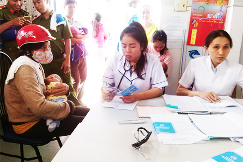 Một hoạt động chăm sóc sức khỏe bà mẹ và trẻ em ở Nha Trang