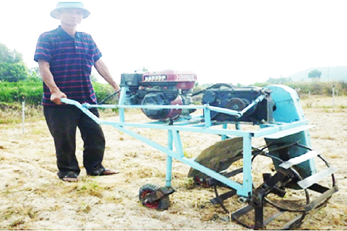 Máy nông cụ đa năng của nông dân Lê Văn Hữu