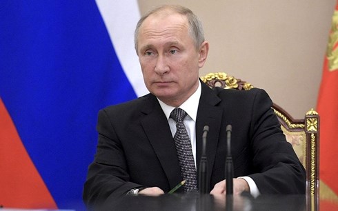 Tổng thống Nga Putin. Ảnh: AP