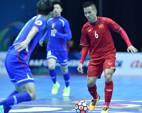 Futsal Việt Nam được chờ đợi tái lập kỳ tích lọt vào bán kết giải châu Á. Ảnh: TSB.