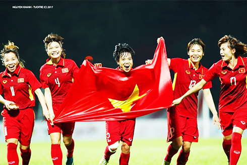 Đội tuyển bóng đá nữ Việt Nam vô địch SEA Games 29
