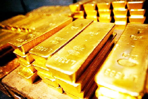  Giá vàng tăng vọt lên đỉnh 5 tuần. 
