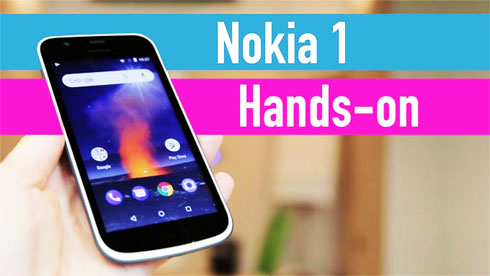 Nokia 1 có cấu hình tương đối thấp