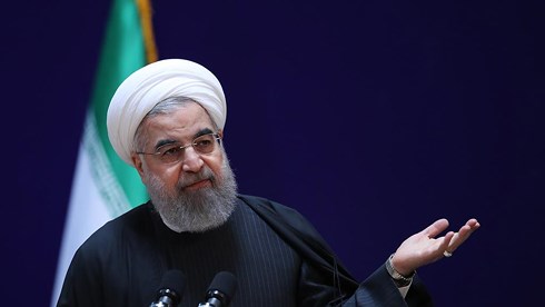 Tổng thống Iran Hassan Rouhani. Ảnh: AFP.