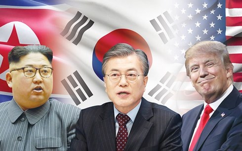 Các cuộc gặp lịch sử liên Triều, Mỹ-Triều đang ở phía trước. Ảnh: Korea Times