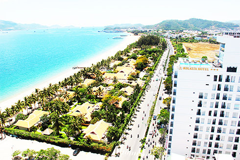 Khu resort Ana Mandara dự kiến sẽ di dời vào tháng 6-2020.