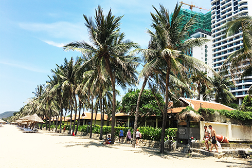 Khu resort Ana Mandara dự kiến sẽ di dời vào tháng 6-2020.