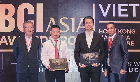 Công ty thiết kế cùng chủ đầu tư dự án Ocean Gate được vinh danh tại Lễ trao giải BCI Asia Awards 2018