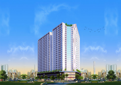 Phối cảnh dự án Chung cư Complex P.H Nha Trang
