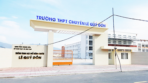 Cơ sở mới Trường THPT chuyên Lê Quý Đôn sẽ đi vào hoạt động từ năm học 2018 - 2019.