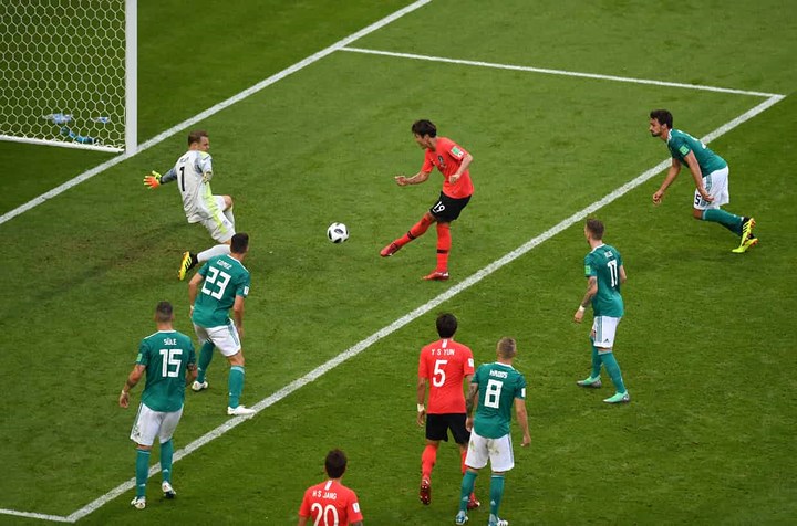 Đội tuyển Đức thất bại trước Hàn Quốc