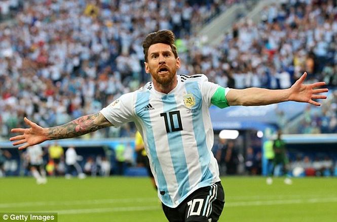 Hy vọng của Argentina đặt tất cả vào Messi