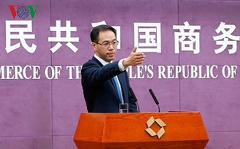 Phát ngôn viên Bộ Thương mại Trung Quốc Cao Phong.