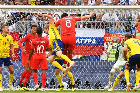 Đội tuyển Anh không quá khó khăn để vượt qua đội tuyển Thụy Điển.