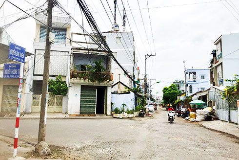 Dự án nâng cấp đường Nguyễn Bỉnh Khiêm phụ thuộc vào  tiến độ nộp tiền sử dụng đất của chủ đầu tư dự án Khu dân cư cồn Tân Lập.
