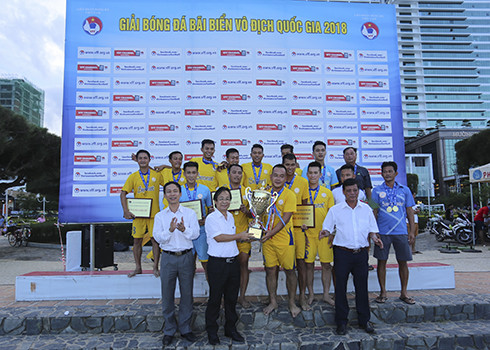 Đội bóng Sanest Khánh Hòa đăng quang chức vô địch.