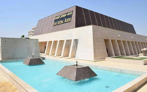 Bảo tàng Quốc gia Sohag và dự kiến mở cửa bảo tàng trong những ngày tới. Ảnh: Al-Ahram