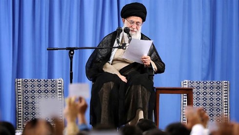 Lãnh tụ tối cao của Iran – ông Ayatollah Ali Khamenei. Ảnh: Reuters