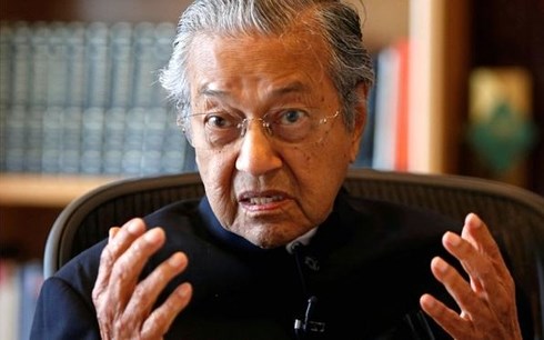 Thủ tướng Malaysia Mahathir Mohamad. Ảnh: BBC.