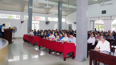 Quang cảnh hội nghị.