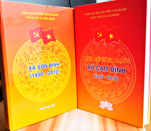 Cuốn lịch sử cách mạng của một số địa phương đã được hoàn thành. (Ảnh minh họa)