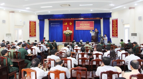 Quang cảnh hội nghị.