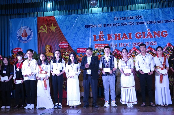 Trường Dự bị Đại học Dân tộc Trung ương Nha Trang khai giảng năm học 2022-2023