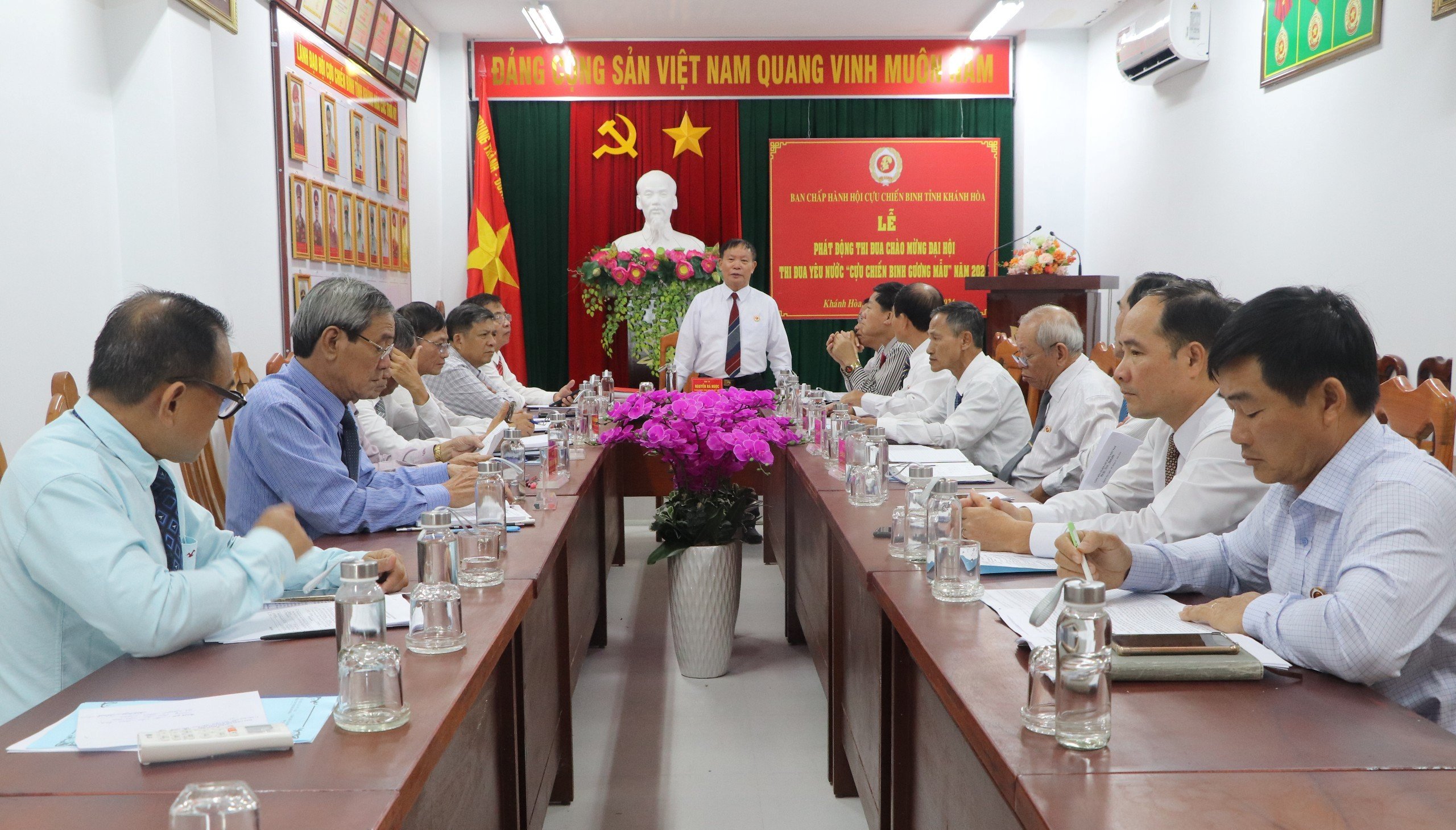 Hội Cựu chiến binh tỉnh: Phát động thi đua chào mừng Đại hội thi đua yêu nước “Cựu chiến binh gương mẫu” 