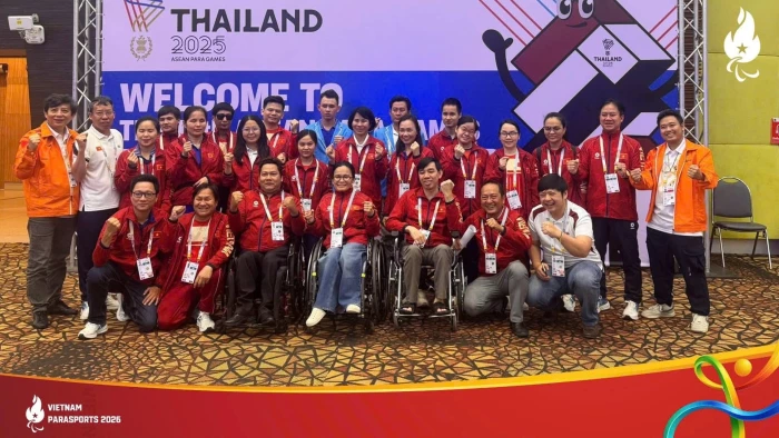 ASEAN Para Games 13: Đoàn của Việt Nam vượt chỉ tiêu huy chương