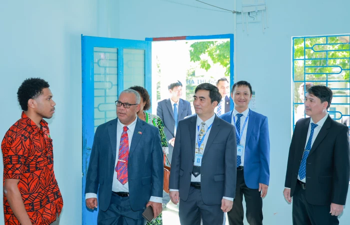 Thúc đẩy hợp tác giáo dục với Cộng hòa Vanuatu