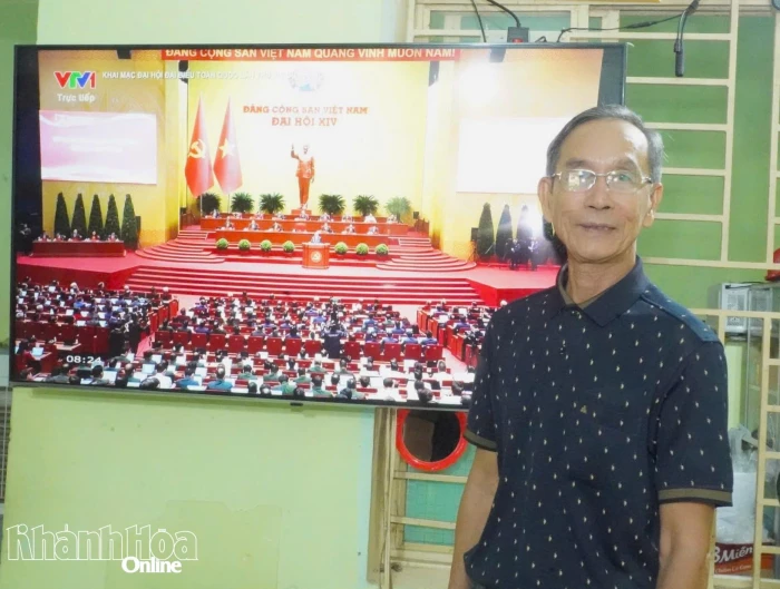 Ông Châu Ngọc Ánh - cán bộ hưu trí, Tổ dân phố 10, phường Bảo An: Kỳ vọng tiếp tục quan tâm, đẩy mạnh công tác an sinh xã hội