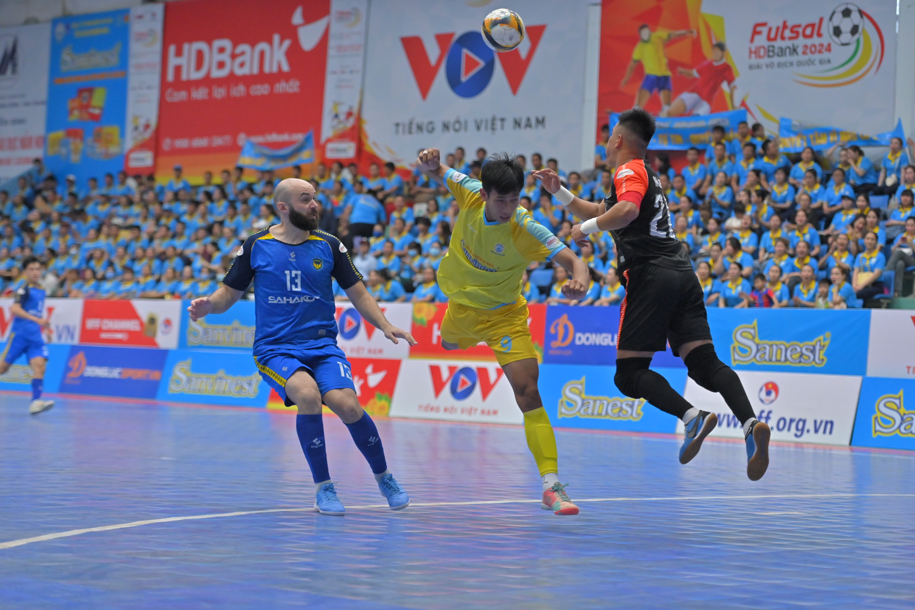 Vòng 3, Giải futsal HDBank vô địch quốc gia:: Sanvinest Khánh Hòa quyết thắng Hà Nội