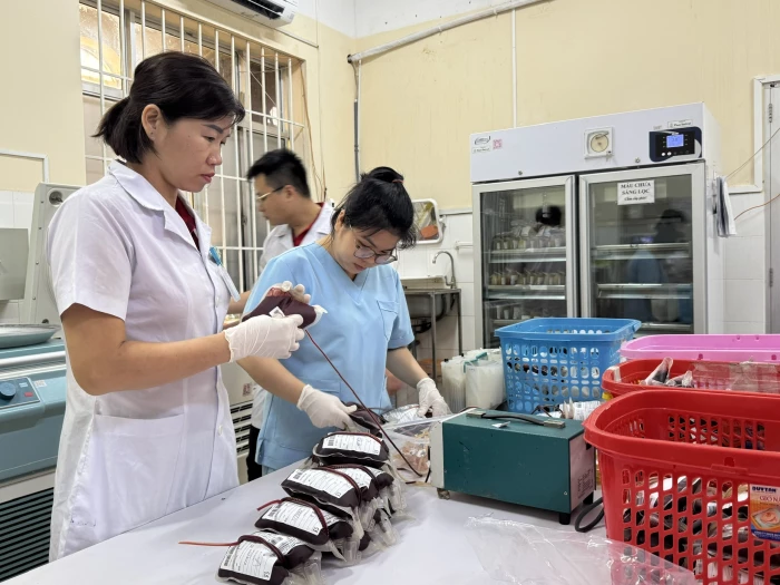 Chung tay đảm bảo an toàn cho nguồn máu hiến