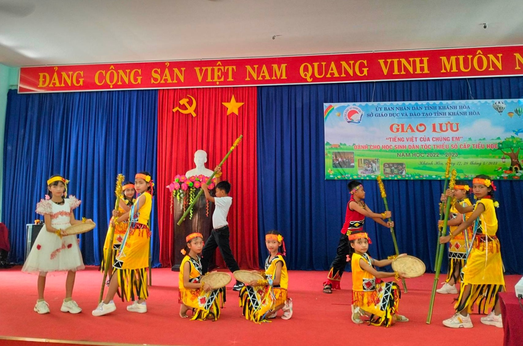 Giao lưu "Tiếng Việt của chúng em": Sân chơi cho học sinh dân tộc thiểu số