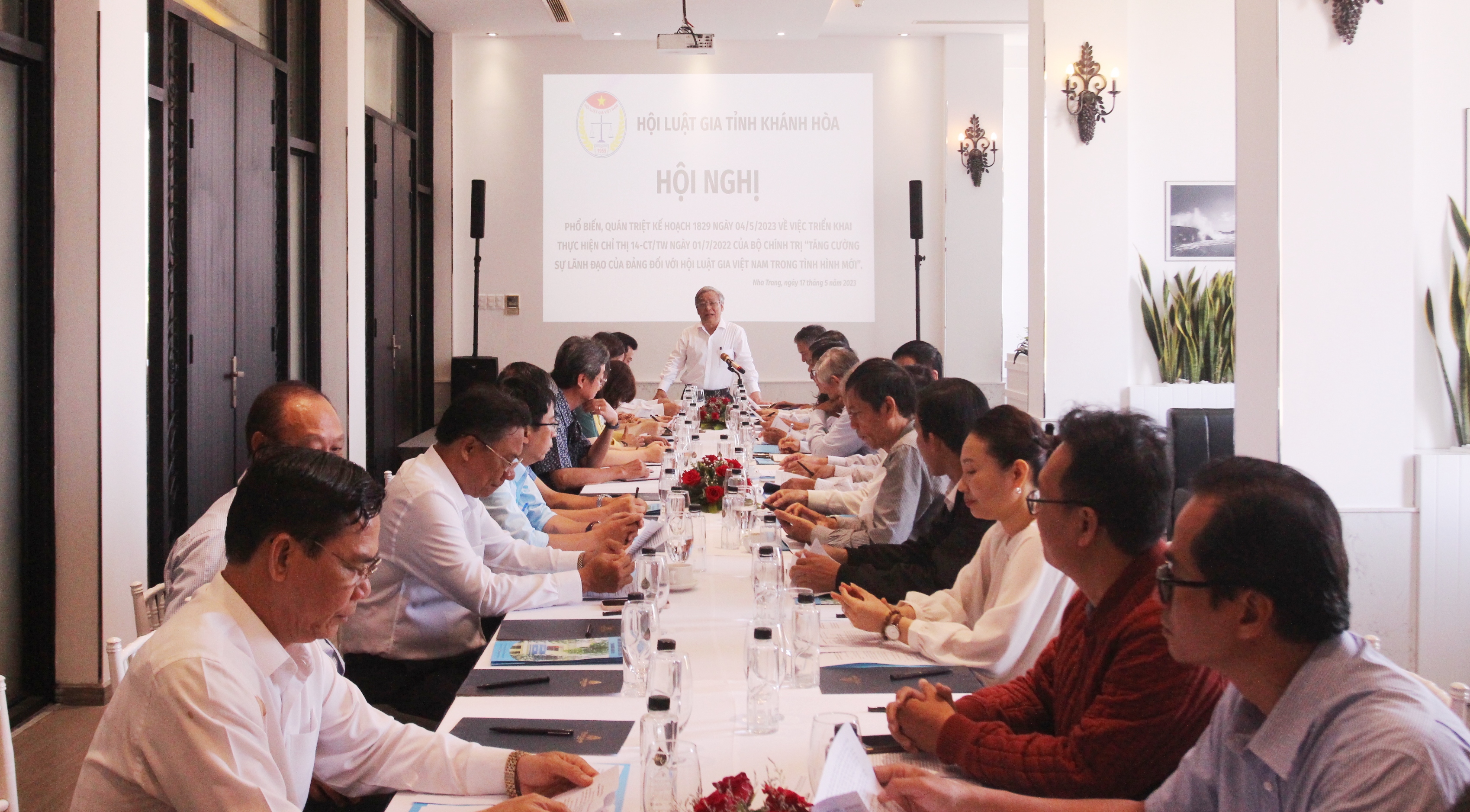 Hội Luật gia tỉnh Khánh Hòa: Quán triệt việc triển khai thực hiện Chỉ thị số 14 của Bộ Chính trị