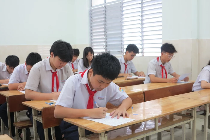 Dồn sức cho kỳ thi vào lớp 10