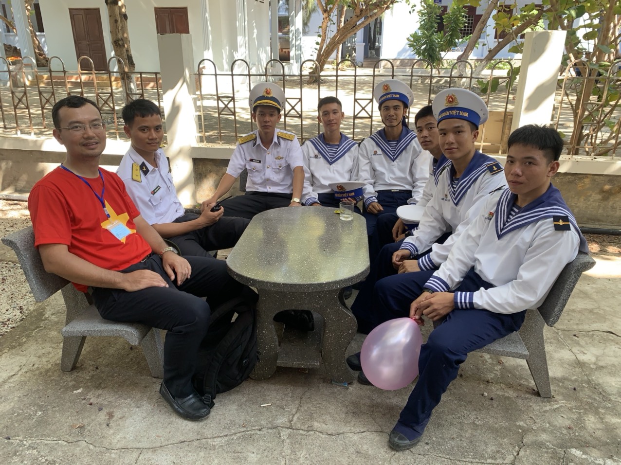 Chuyện tác nghiệp ở Trường Sa